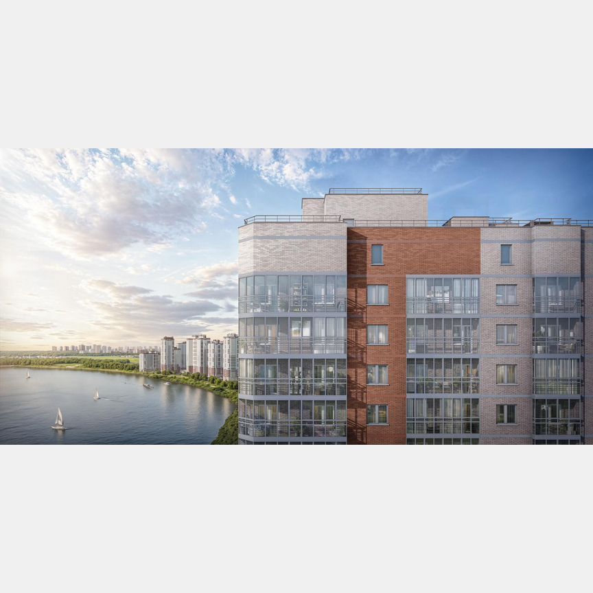 2-к. квартира, 54,1 м², 8/23 эт.
