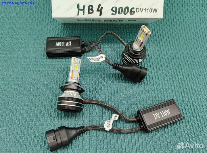 Светодиодные LED лампы H1 H4 H7 H11 H27 HB3 HB4