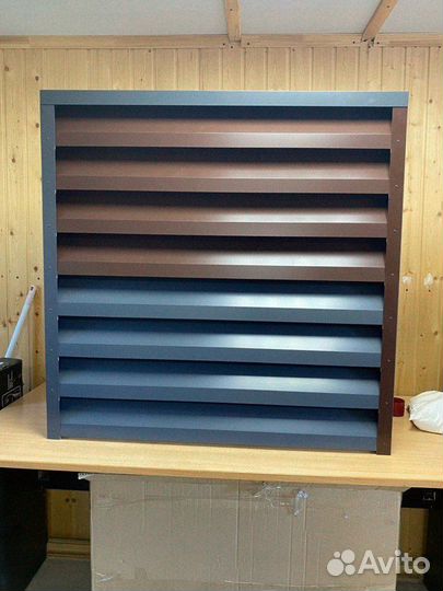 Забор жалюзи ламели