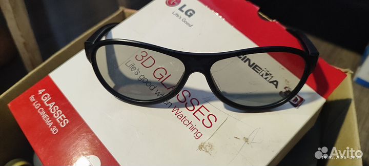 Продам 3D очки для телевизора lg, оригинальные