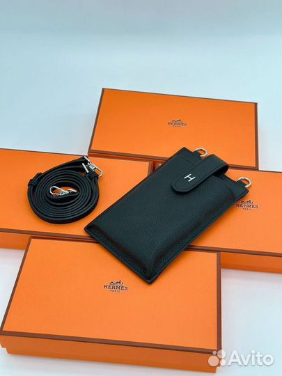 Сумка hermes для мобильной