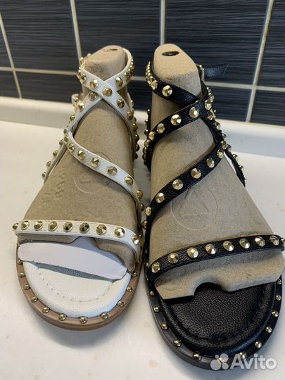 Босоножки Guess белые, 37 размер