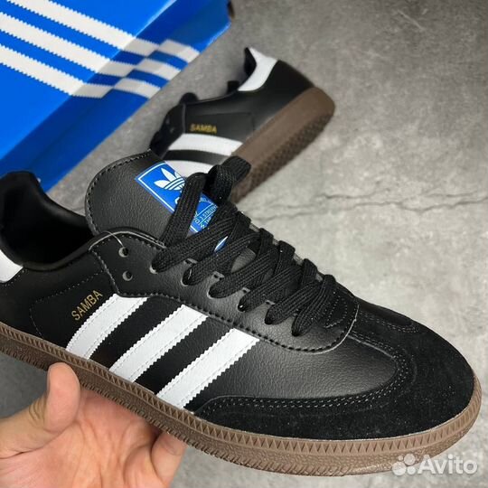 Adidas Samba OG BLack White Gum