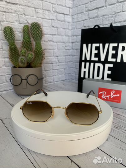 Очки Ray Ban 3556-N Octagonal 001/51 53 21 145 2N