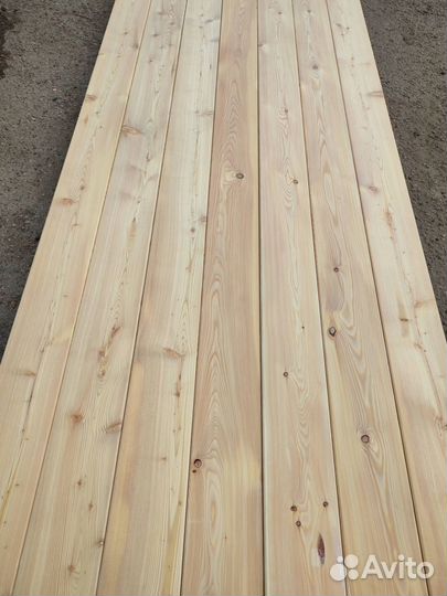 Палубная доска из лиственницы 28х141х2300 сорт ав