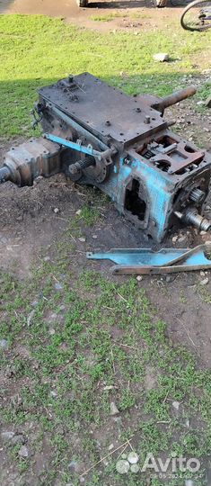 Задний мост с кпп мтз 80