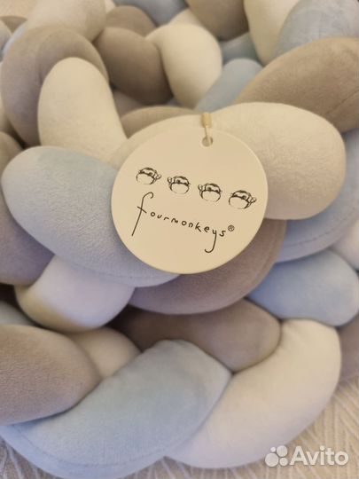 Бортики в кроватку 2.7м