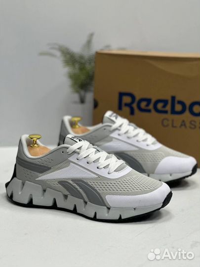 Кроссовки Reebok серые мужские