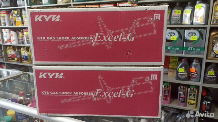 Амортизатор передний на hyundai accent