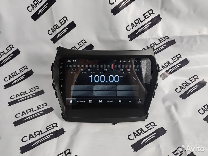 Магнитола андроид hyundai Santa Fe 2/32+камера