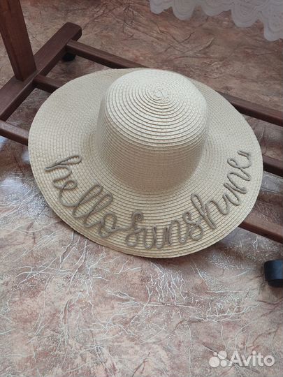 Шляпа женская пляжная