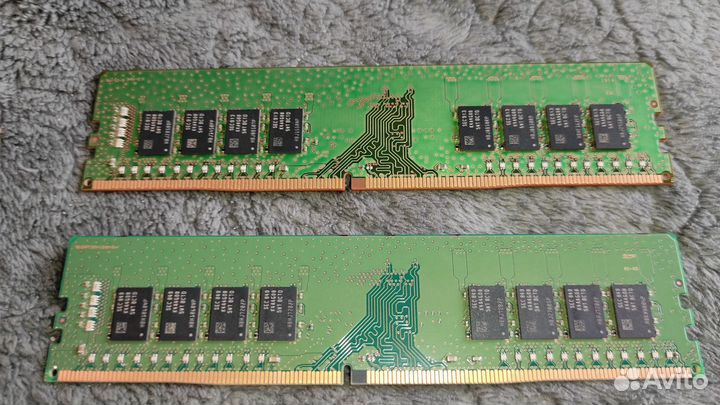 Память samsung ddr4 2х8гб 2666 19 19 19 32