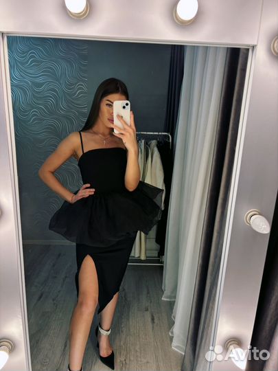 Платье трансформер черное