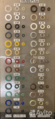 Люверсы для штор