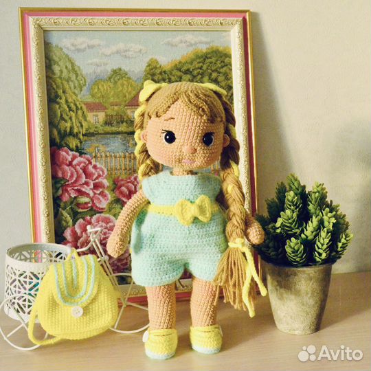 Кукла амигуруми ручная работа