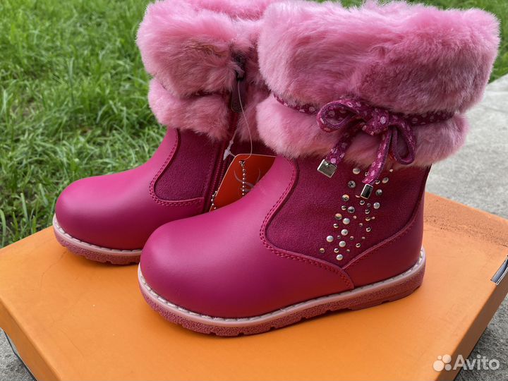 Сапоги зимние размер 22,23,24,25,26,27