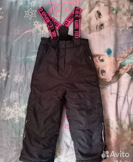 Зимние штаны демисезонные 98 см