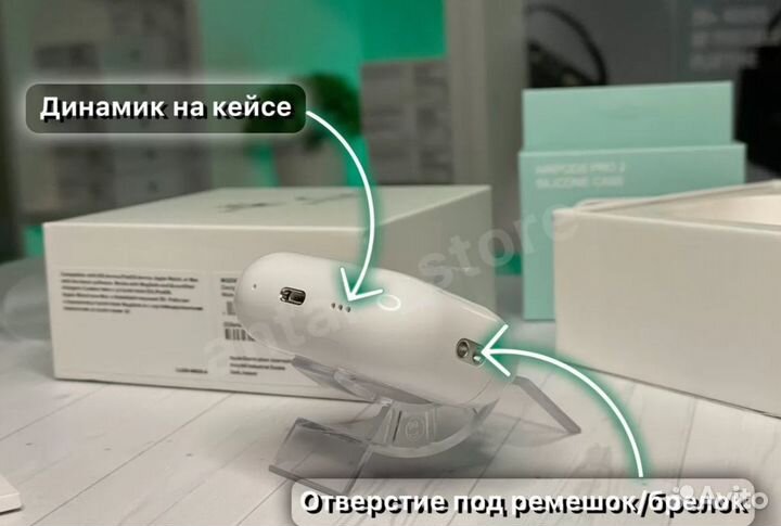 Наушники airpods pro 2 premium(iOS 17) +доставка n