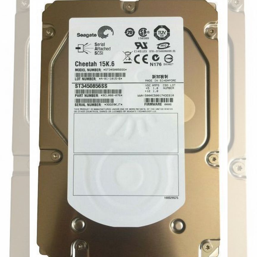 [ST3450856SS] Жесткий Диск Seagate 450gb Sas 3.5 St3450856ss