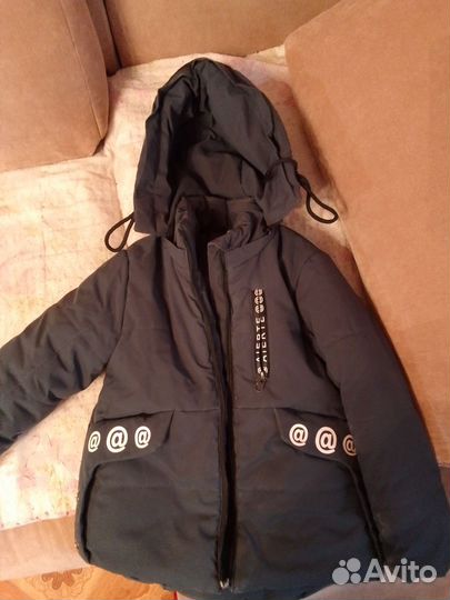 Пуховик на мальчика 110