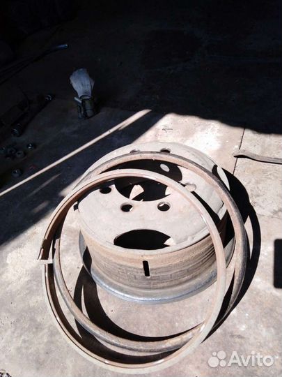 Диски ЗИЛ, паз рессоры