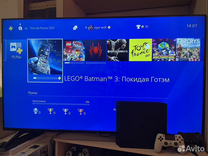 PlayStation 4 slim 1tb +399 игр