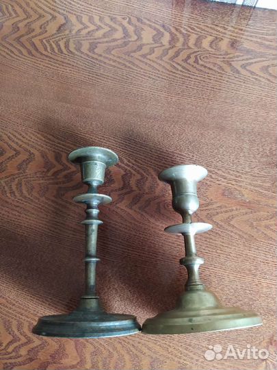 Подсвечник латунь на одну свечу