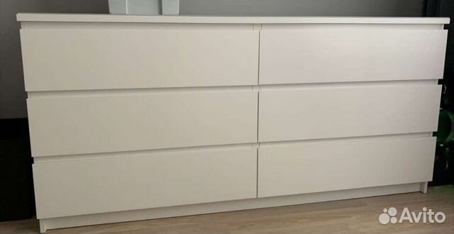 Комод malm ikea 6 ящиков