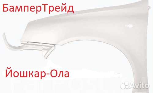 Крыло переднее левое Лада Калина 1118 Белый 240