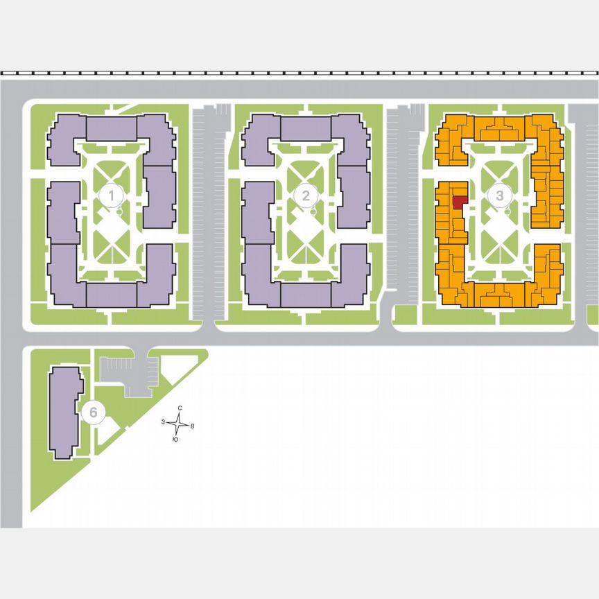 1-к. квартира, 40 м², 4/4 эт.