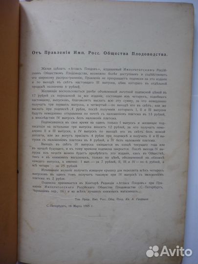 А.С. Гребницкий атлас плодов том 3