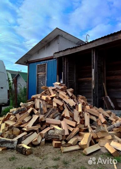 Дрова колотые Осиновые любого объема