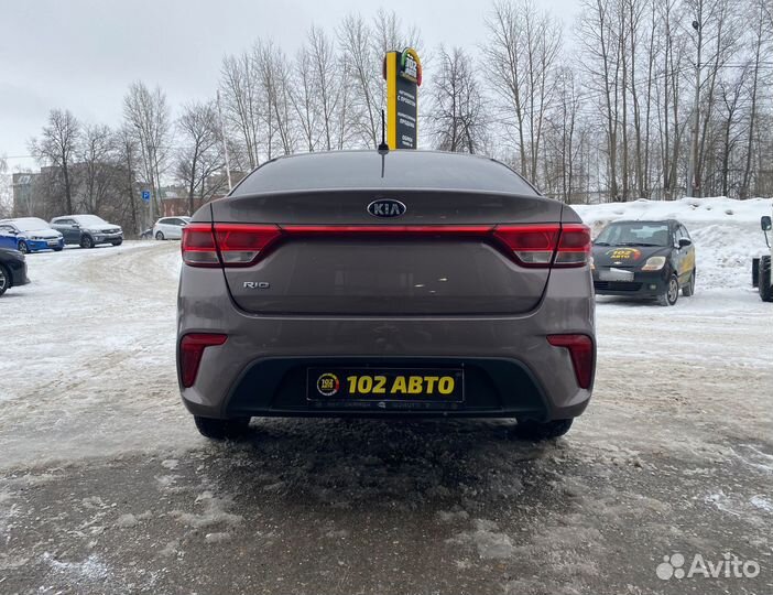 Kia Rio 1.6 AT, 2018, 77 500 км