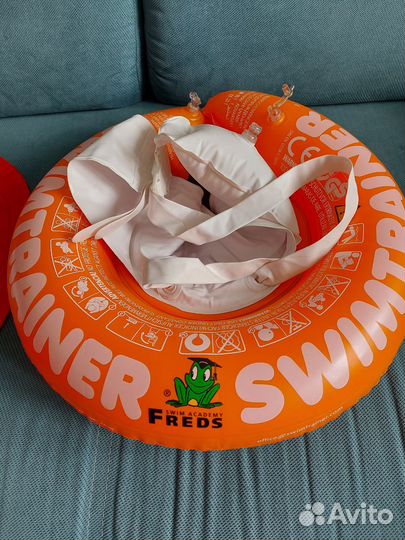 Круг для плавания Swimtrainer красный и оранжевый