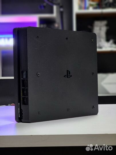 Sony Playstation 4 Slim 500Gb + геймпад + диски