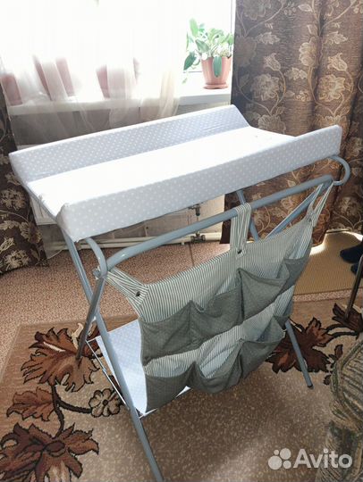 Пеленальный столик Polini Kids Бегемотик