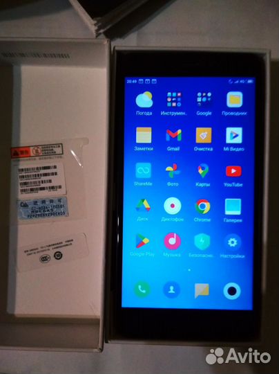 Xiaomi Redmi Note 4X, 4/64 ГБ