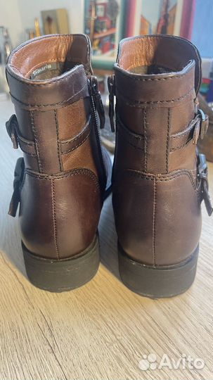 Сапоги женские натуральная кожа 37 38 размер