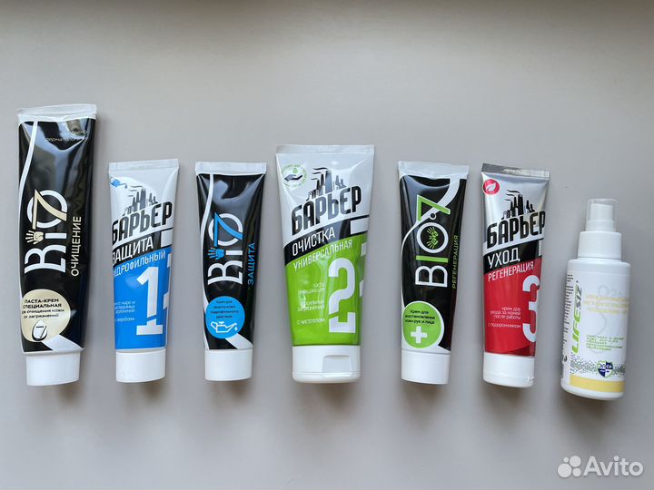 Крем паста, спрей для защиты и восстановления кожи