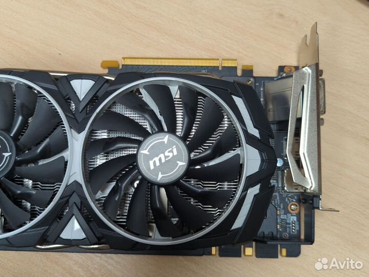 Видеокарта GTX 1070 armor 8 gb