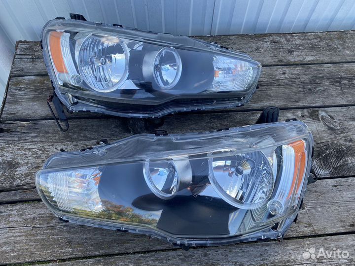 Фары на Lancer 10