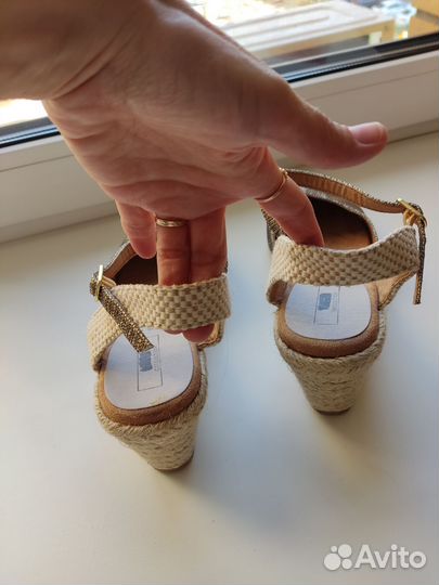 Новые эспадрильи босоножки танкетки M&S 6,5(40)