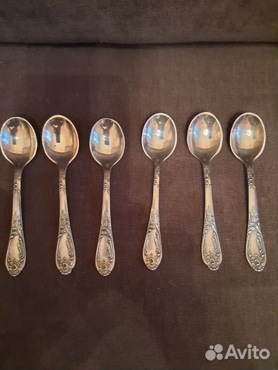 Мельхиоровые кофейные ложки