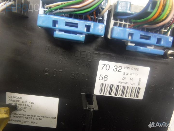 Блок предохранителей mercedes W163 s1108867