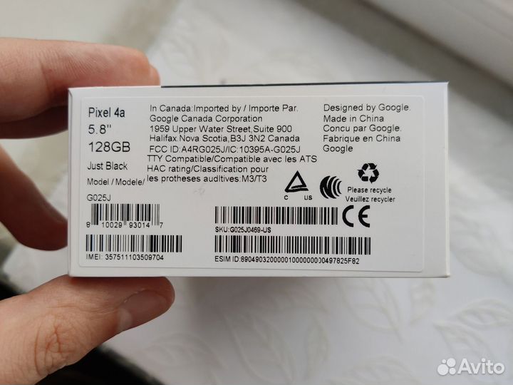 Google Pixel 4a, 6/128 ГБ