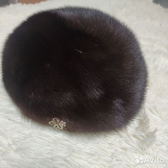 Берет норковый