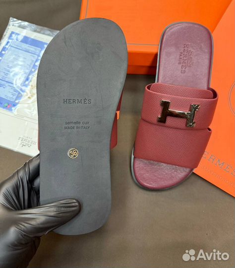 Шлёпанцы hermes