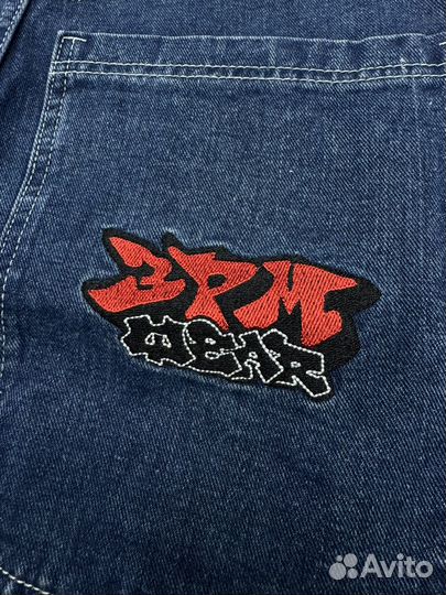 Джинсы широкие 3pm wexwear jnco