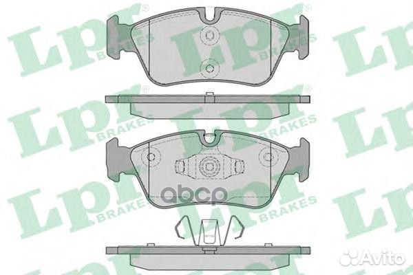 Колодки тормозные дисковые 05P1250 Lpr