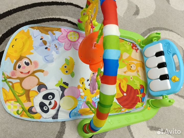 Развивающий коврик музыкальный